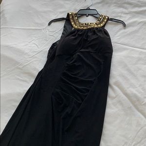 Black long size 12 cleopatra dress